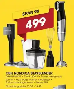 Punkt1 OBH NORDICA STAVBLENDER tilbud