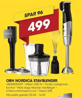 Punkt1 OBH NORDICA STAVBLENDER tilbud
