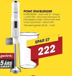 Punkt1 POINT STAVBLENDER tilbud