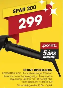 Punkt1 POINT BØLGEJERN tilbud