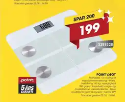 Punkt1 POINT VÆGT tilbud