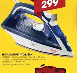 Punkt1 TEFAL DAMPSTRYGEJERN tilbud