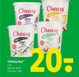 Coop 365 Cheasy skyr tilbud