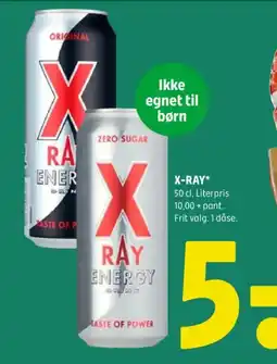 Coop 365 X-RAY tilbud