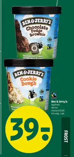 Coop 365 BEN&JERRY'S Is tilbud