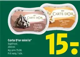 Coop 365 Carte D'or mini is tilbud