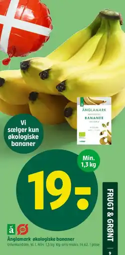 Coop 365 Änglamark økologiske bananer tilbud