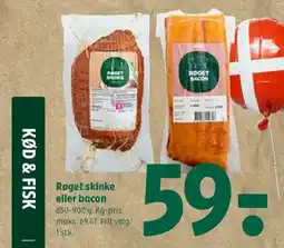 Coop 365 Røget skinke eller bacon tilbud