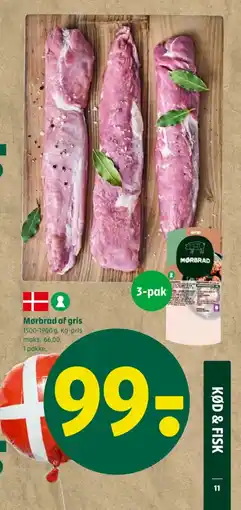 Coop 365 Mørbrad af gris tilbud