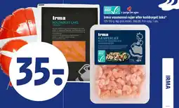 Coop 365 Irma vannamei rejer eller koldrøget laks tilbud
