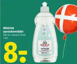 Coop 365 Minirisk opvaskemiddel tilbud