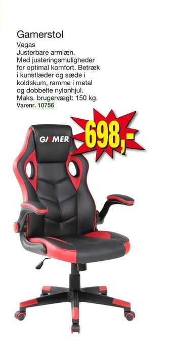 Harald Nyborg Gamerstol tilbud