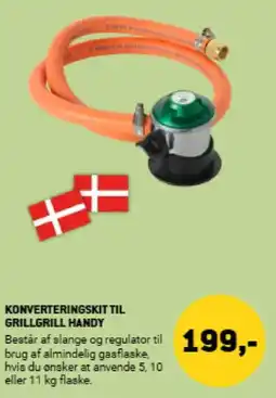 XL-BYG KONVERTERINGSKIT TIL GRILLGRILL HANDY tilbud