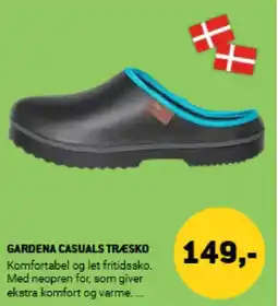 XL-BYG Gardena casuals træsko tilbud