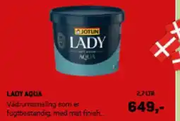 XL-BYG LADY AQUA tilbud