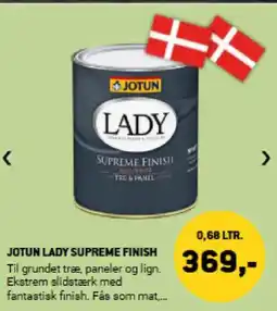 XL-BYG JOTUN LADY SUPREME FINISH tilbud