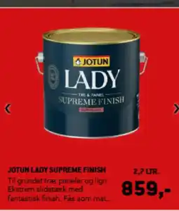 XL-BYG JOTUN LADY SUPREME FINISH tilbud