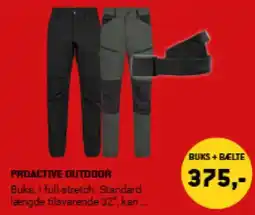 XL-BYG PROACTIVE OUTDOOR tilbud