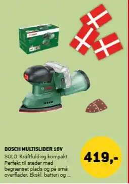 XL-BYG BOSCH MULTISLIBER 18V tilbud