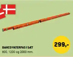 XL-BYG BAHCO VATERPAS I SÆET tilbud