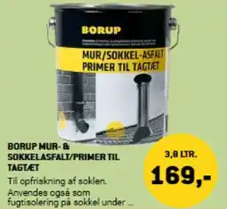XL-BYG BORUP MUR- & SOKKELASFALT/PRIMER TIL TAGTÆT tilbud