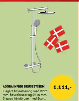 XL-BYG ADORA INFIGO BRUSESYSTEM tilbud