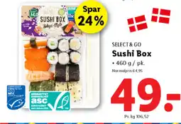 Lidl SELECT & GO Sushi Box tilbud