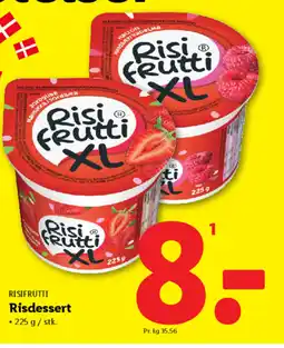 Lidl RISIFRUTTI Risdessert tilbud
