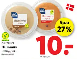Lidl CHEF SELECT Hummus tilbud