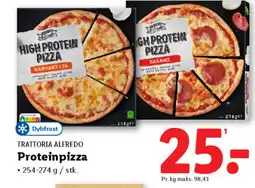Lidl TRATTORIA ALFREDO Proteinpizza tilbud