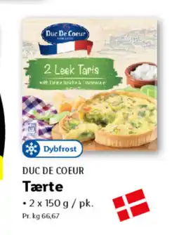 Lidl DUC DE COEUR Tærte tilbud