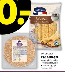 Lidl DUC DE COEUR Pandekager tilbud