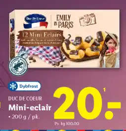 Lidl DUC DE COEUR Mini-eclair tilbud