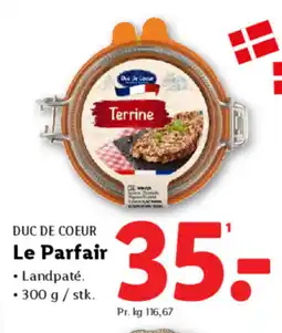 Lidl DUC DE COEUR Le Parfair tilbud