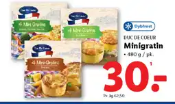 Lidl DUC DE COEUR Minigratin tilbud