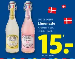 Lidl DUC DE COEUR Limonade tilbud
