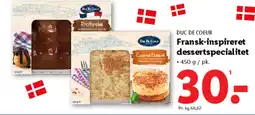 Lidl DUC DE COEUR Fransk-inspireret dessertspecialitet tilbud