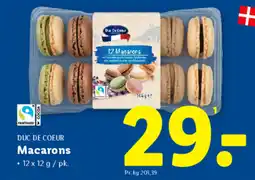 Lidl DUC DE COEUR Macarons tilbud