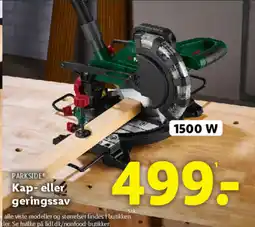 Lidl PARKSIDE Kap- eller geringssav tilbud
