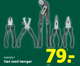 Lidl PARKSIDE Sæt med tænger tilbud