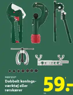 Lidl PARKSIDE Dobbelt konings- værktøj eller rørskærer tilbud