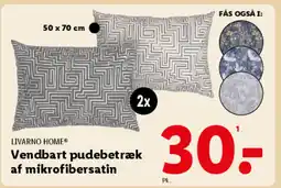 Lidl LIVARNO HOME Vendbart pudebetræk af mikrofibersatin tilbud