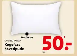 Lidl LIVARNO HOME® Kogefast hovedpude tilbud