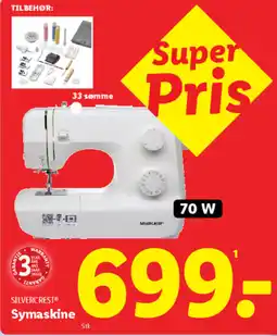 Lidl SILVERCREST® Symaskine tilbud