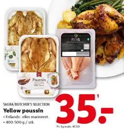 Lidl SAGRA/BUTCHER'S SELECTION Yellow poussin tilbud