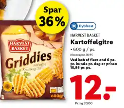 Lidl HARVEST BASKET Kartoffelgitre tilbud