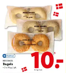 Lidl MISS BAGEL Bagels tilbud