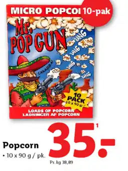 Lidl Popcorn tilbud