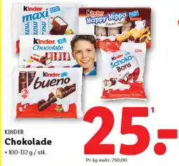 Lidl KINDER Chocolate tilbud