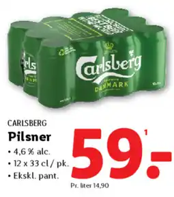 Lidl CARLSBERG Pilsner tilbud